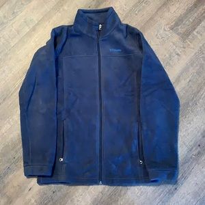 Navy Blue Columbia Fleece
